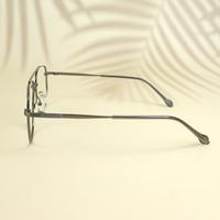 Gun sky square unisex metal eyeglasses ( eq0016 161602 )
