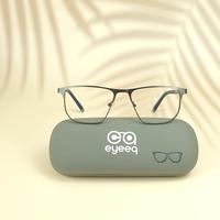 Gun Square metal eyeglasses for men ( eq0028 22910 )