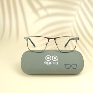 Gun Square metal eyeglasses for men ( eq0028 22910 )