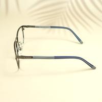Gun Square metal eyeglasses for men ( eq0028 22910 )