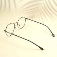 Gun round unisex metal eyeglasses ( eq0026 35045 )