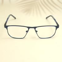 Blue square metal frame for men ( eq0030 22910 )