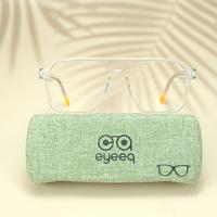 White square unisex sheet eyeglasses ( eq0044 6606 )