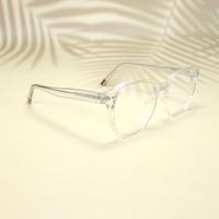 White round unisex sheet eyeglasses ( eq0046 6605 )