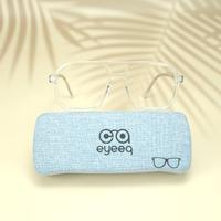 White wayfarer unisex sheet eyeglasses ( eq0051 31017 )