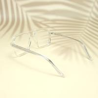 White wayfarer unisex sheet eyeglasses ( eq0051 31017 )