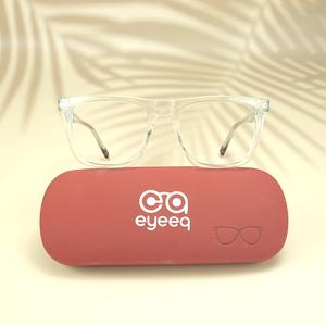 White square unisex sheet eyeglasses ( eq0060 31016 )