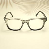 DA black square unisex sheet eyeglasses ( eq0069 31019 )