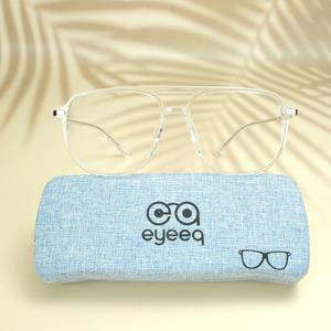 White wayfarer sheet eyeglasses for men ( eq0092 Tr2085 )