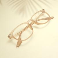 Golden round unisex sheet eyeglasses ( eq0095 tr2166 )