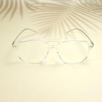 White wayfarer sheet eyeglasses for men ( eq0092 Tr2085 )