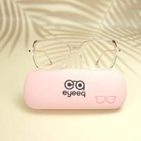 Wine & white rectangle  sheet eyeglasses for women ( eq0097 tr2088 )