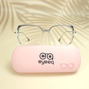 Grey & white rectangle  sheet eyeglasses for women ( eq0098 tr2088 )