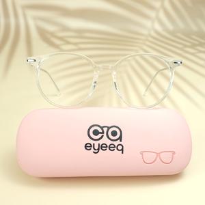 White round unisex sheet eyeglasses ( eq0103 tr2158 )