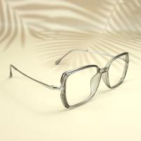 Grey rectangle sheet eyeglasses for women ( eq0100 tr2088 )