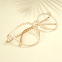 Golden round unisex sheet eyeglasses ( eq0102 tr2158