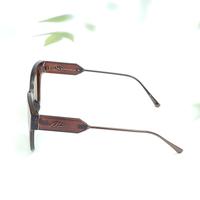 Mimi brown wayfarer polarized sunglasses for women ( gg0002 mi854g c6 )