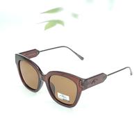 Mimi brown wayfarer polarized sunglasses for women ( gg0002 mi854g c6 )