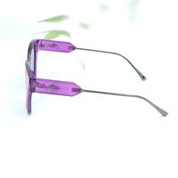 Mimi purple wayfarer polarized sunglasses for women ( gg0003 mi854g c3 )