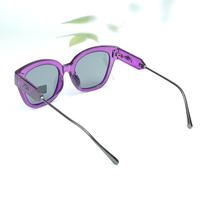 Mimi purple wayfarer polarized sunglasses for women ( gg0003 mi854g c3 )