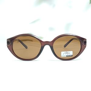 Mimi brown oval polarized sunglasses for women ( gg0006 mi857g c6 )