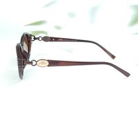Mimi brown oval polarized sunglasses for women ( gg0006 mi857g c6 )