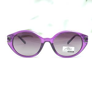 Mimi purple oval polarized sunglasses for women ( gg0007 mi857g c3 )