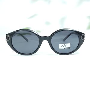 Mimi black oval polarized sunglasses for women ( gg0008 mi857g c7 )