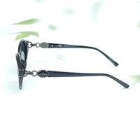 Mimi black round polarized sunglasses for women ( gg0009 mi858g c7 )