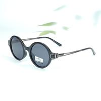 Mimi black round polarized sunglasses for women ( gg0009 mi858g c7 )