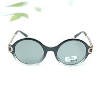 Mimi black white round polarized sunglasses for women ( gg0010  mi858g c13 )