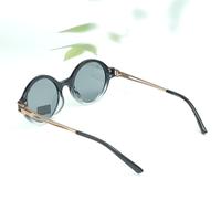 Mimi black white round polarized sunglasses for women ( gg0010  mi858g c13 )