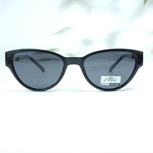 Mimi black oval polarized sunglasses for women ( gg0011 mi855g c7)