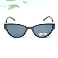 Mimi black oval polarized sunglasses for women ( gg0011 mi855g c7)