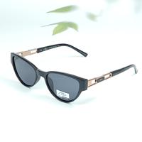 Mimi black oval polarized sunglasses for women ( gg0011 mi855g c7)