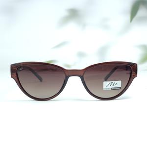 Mimi brown oval polarized sunglasses for women ( gg0012 mi855g c6 )