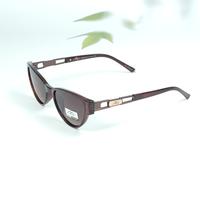 Mimi brown oval polarized sunglasses for women ( gg0012 mi855g c6 )