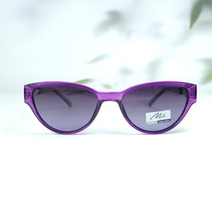 Mimi purple oval polarized sunglasses for women ( gg0013 mi855g c3 )