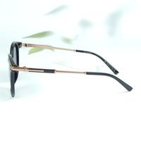 Mimi round black polarized sunglasses for women ( gg0014 mi856 c7 )