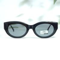 Mimi black oval polarized sunglasses for women  ( gg0015 mi853 c7 )