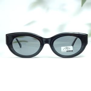 Mimi black oval polarized sunglasses for women  ( gg0015 mi853 c7 )