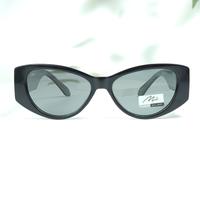 Mimi black oval polarized sunglasses for women ( gg0017 mi852g c2 )