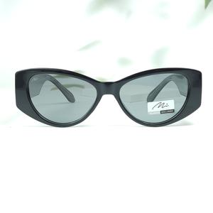 Mimi black oval polarized sunglasses for women ( gg0017 mi852g c2 )