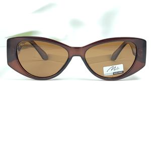 Mimi brown oval polarized sunglasses for women ( gg0018 mi852g c6 )