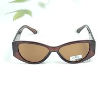 Mimi brown oval polarized sunglasses for women ( gg0018 mi852g c6 )