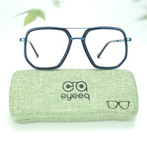 Blue wayfarer metal eyeglasses for men ( eq0110 202296)