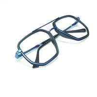 Blue wayfarer metal eyeglasses for men ( eq0110 202296)