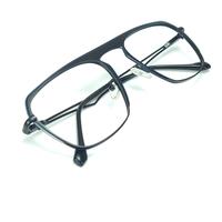 Black metal eyeglasses for men ( eq0111 202310 )