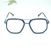 Blue wayfarer metal eyeglasses for men ( eq0110 202296)