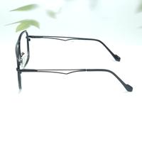 Black metal eyeglasses for men ( eq0111 202310 )